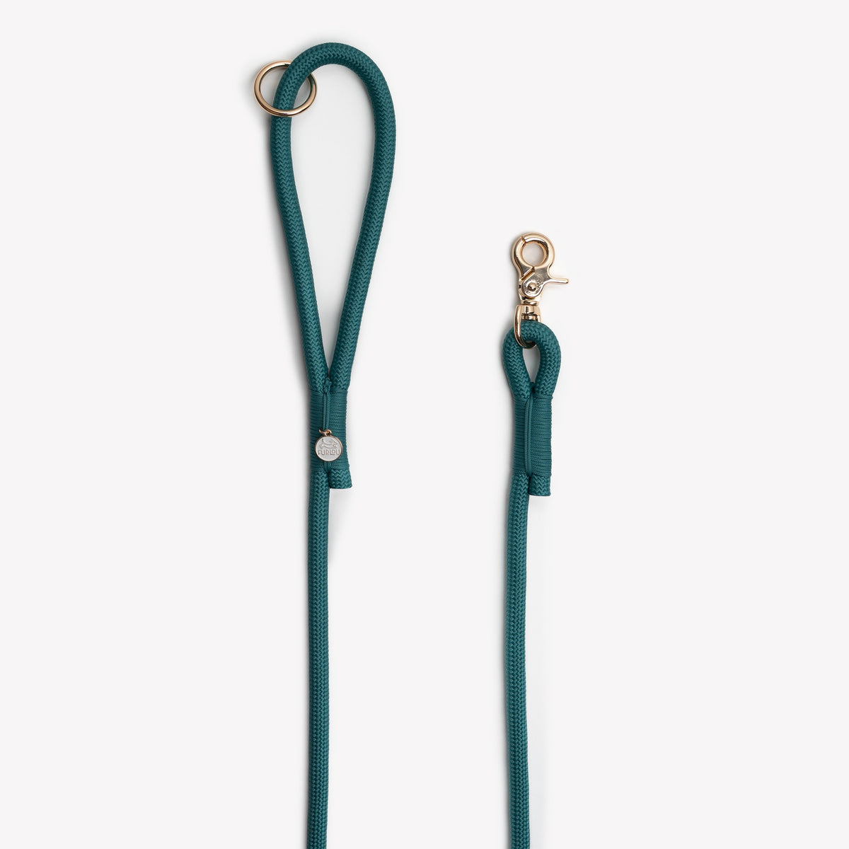 FURLOU Braided Rope Leash – Blue