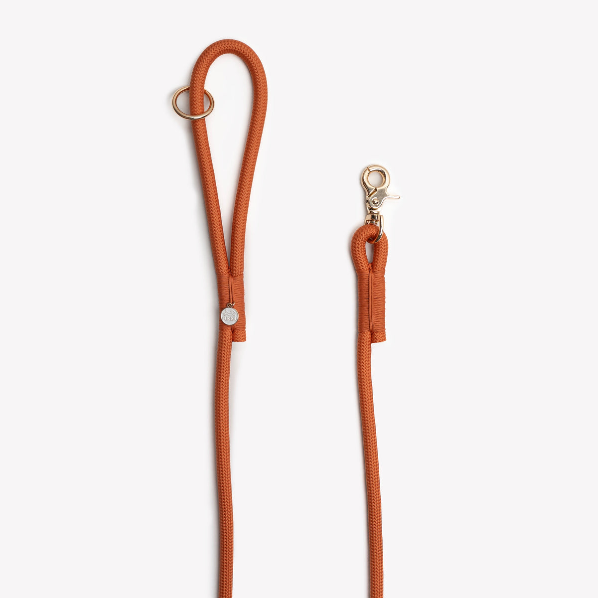 FURLOU Braided Rope Leash – Terracotta