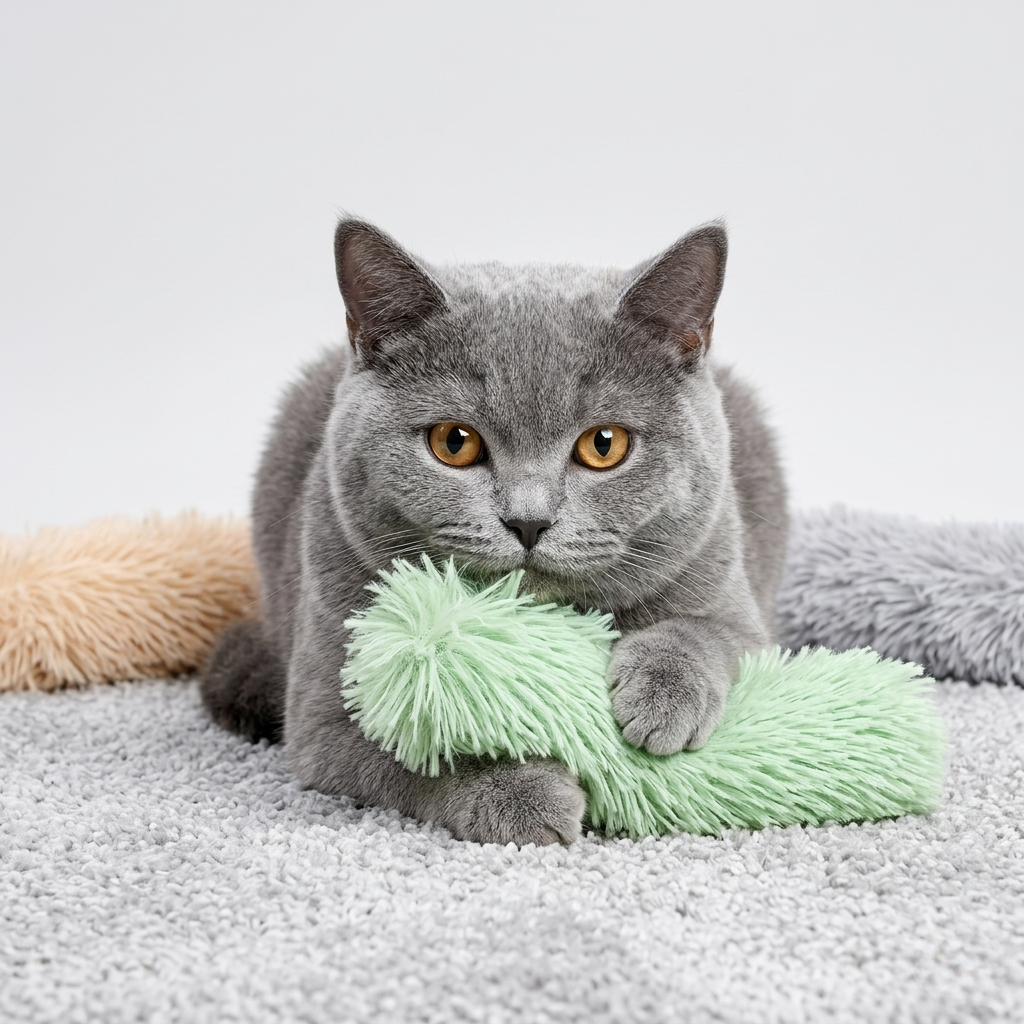 Midfox Catnip Plush Kicker Pillow