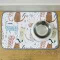 WerkShoppe Cat's Meow Pet Bowl Mat