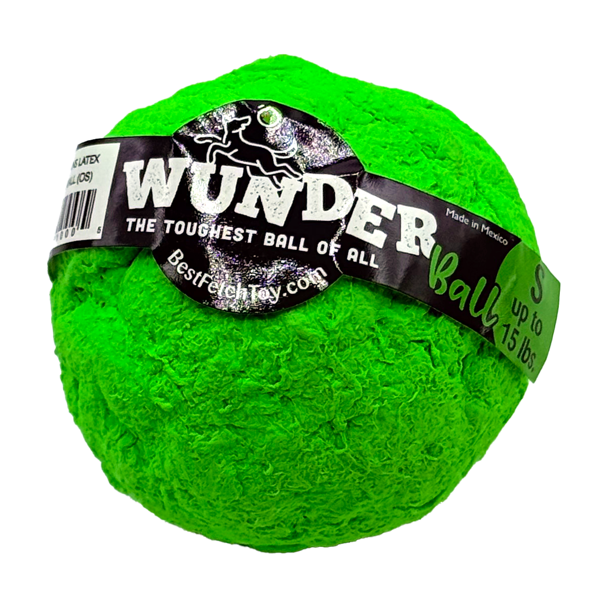 WUNDERball Natural Rubber Fetch Ball