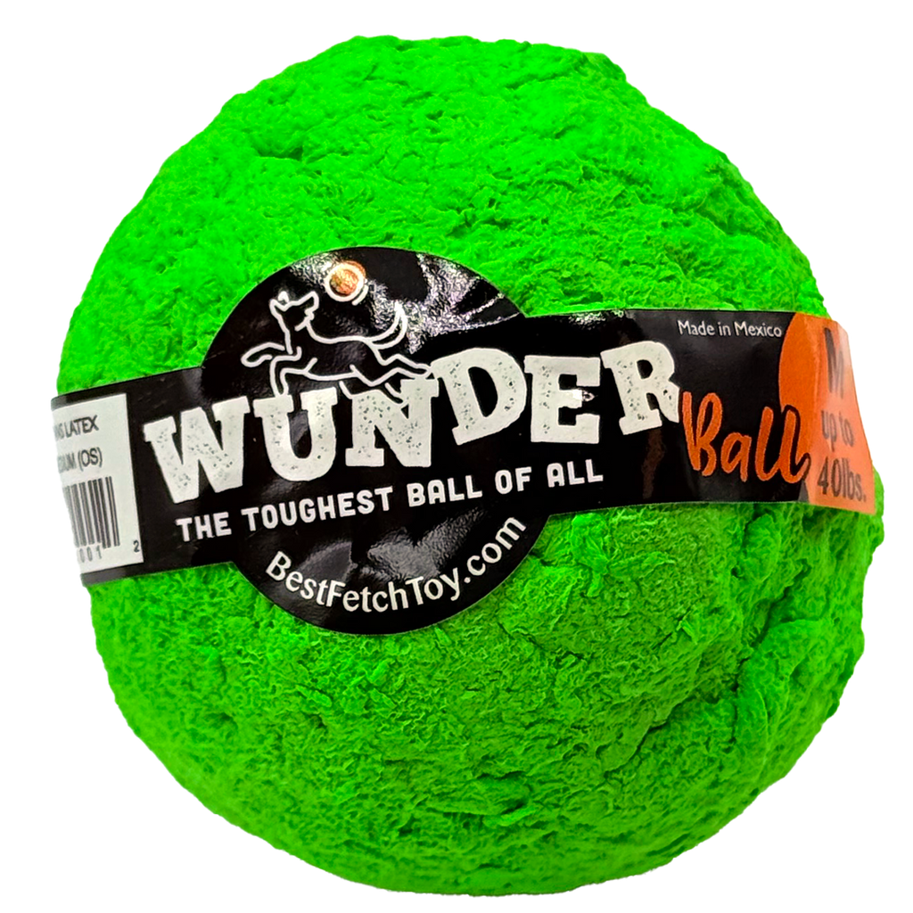 WUNDERball Natural Rubber Fetch Ball