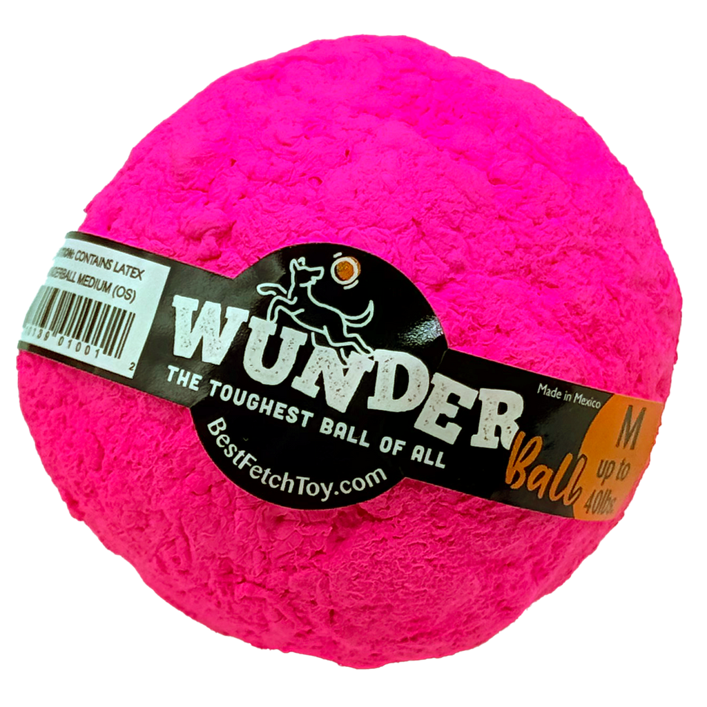 WUNDERball Natural Rubber Fetch Ball