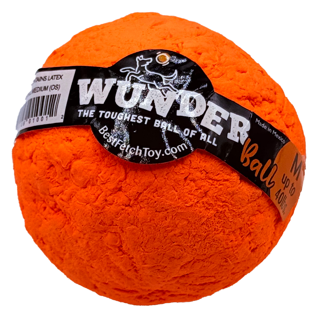WUNDERball Natural Rubber Fetch Ball