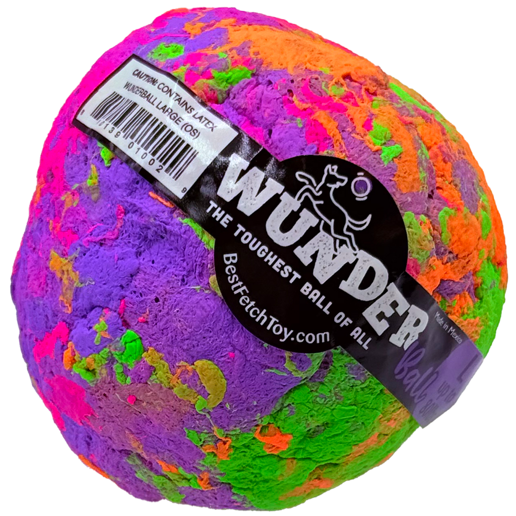 WUNDERball Natural Rubber Fetch Ball