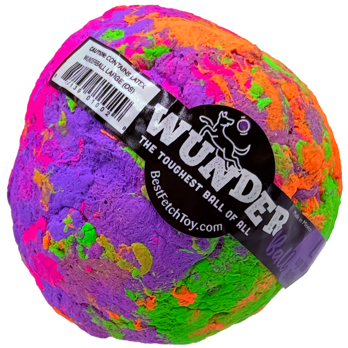 WUNDERball Natural Rubber Fetch Ball
