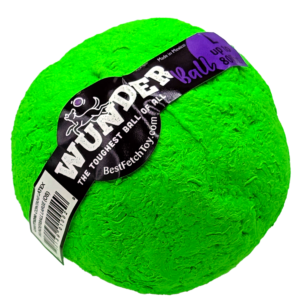 WUNDERball Natural Rubber Fetch Ball