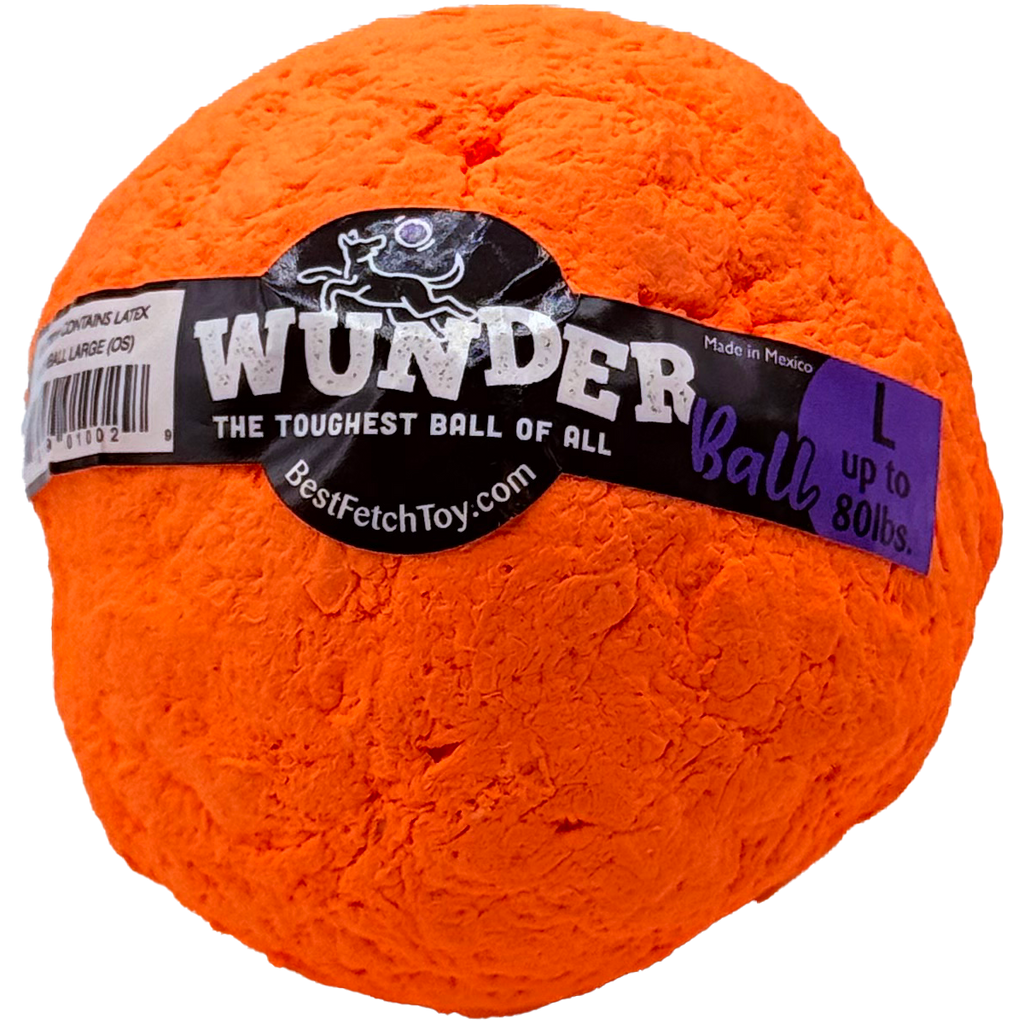 WUNDERball Natural Rubber Fetch Ball