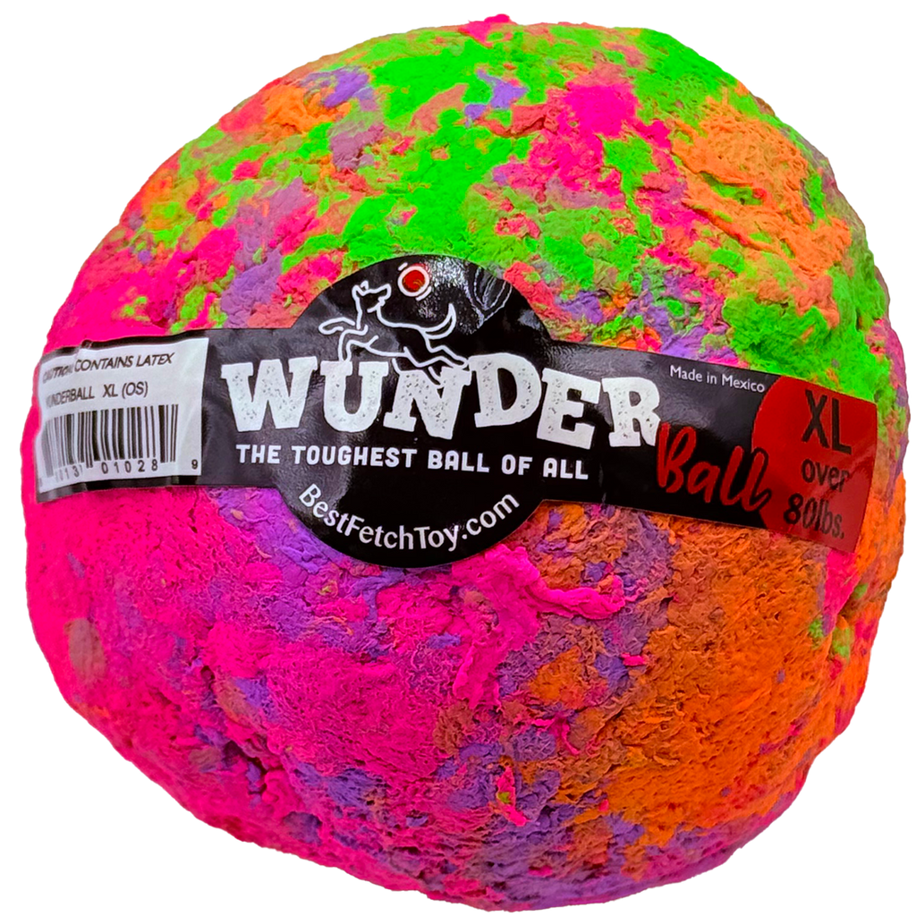 WUNDERball Natural Rubber Fetch Ball
