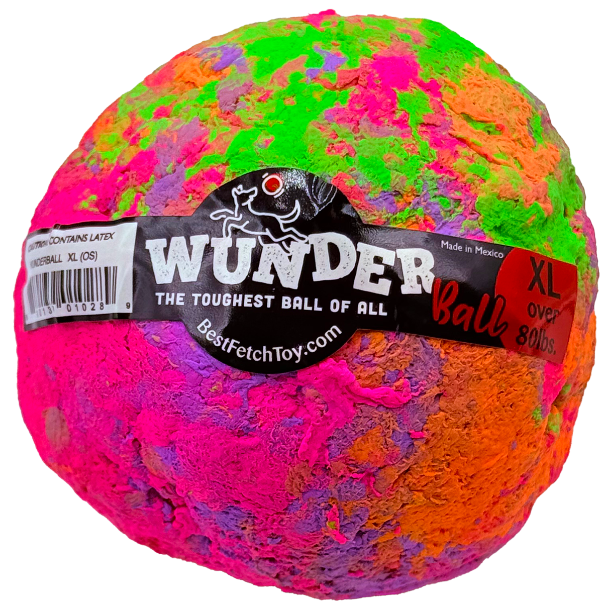 WUNDERball Natural Rubber Fetch Ball