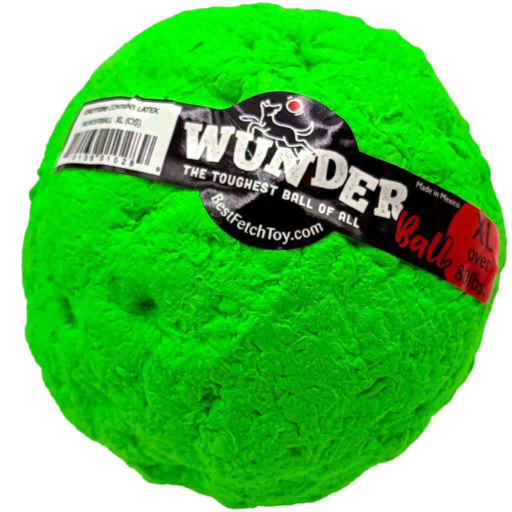 WUNDERball Natural Rubber Fetch Ball