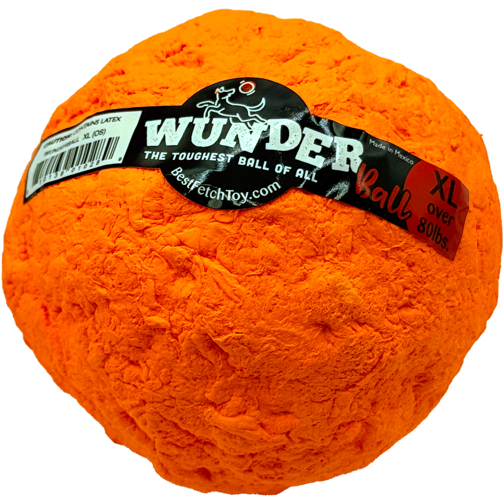 WUNDERball Natural Rubber Fetch Ball