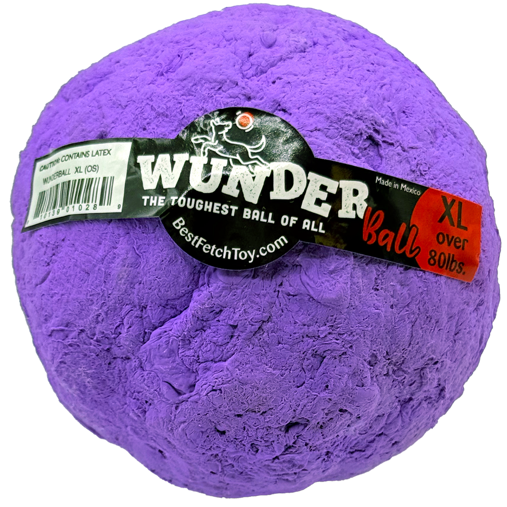 WUNDERball Natural Rubber Fetch Ball