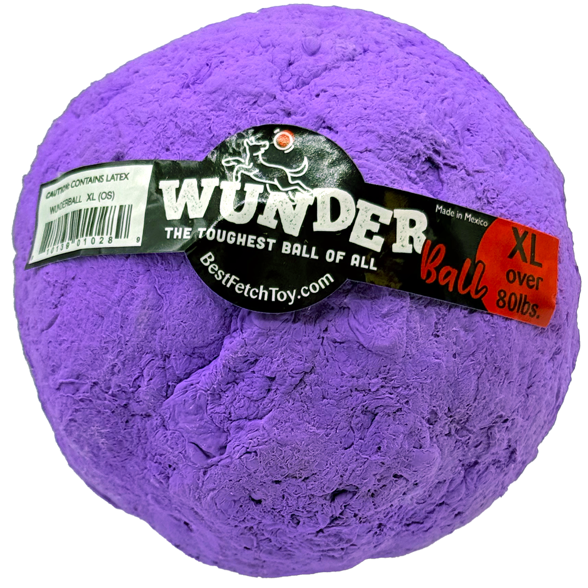 WUNDERball Natural Rubber Fetch Ball