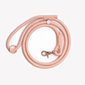FURLOU Braided Rope Leash – Powder Rose