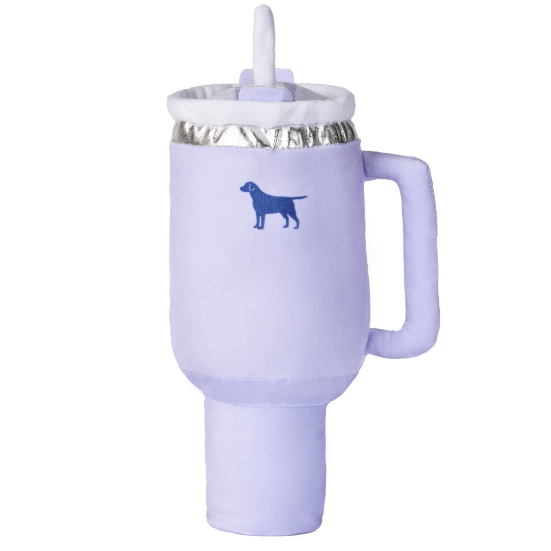 PUPROAR Pup Cup Squeaky Plush Dog Toy