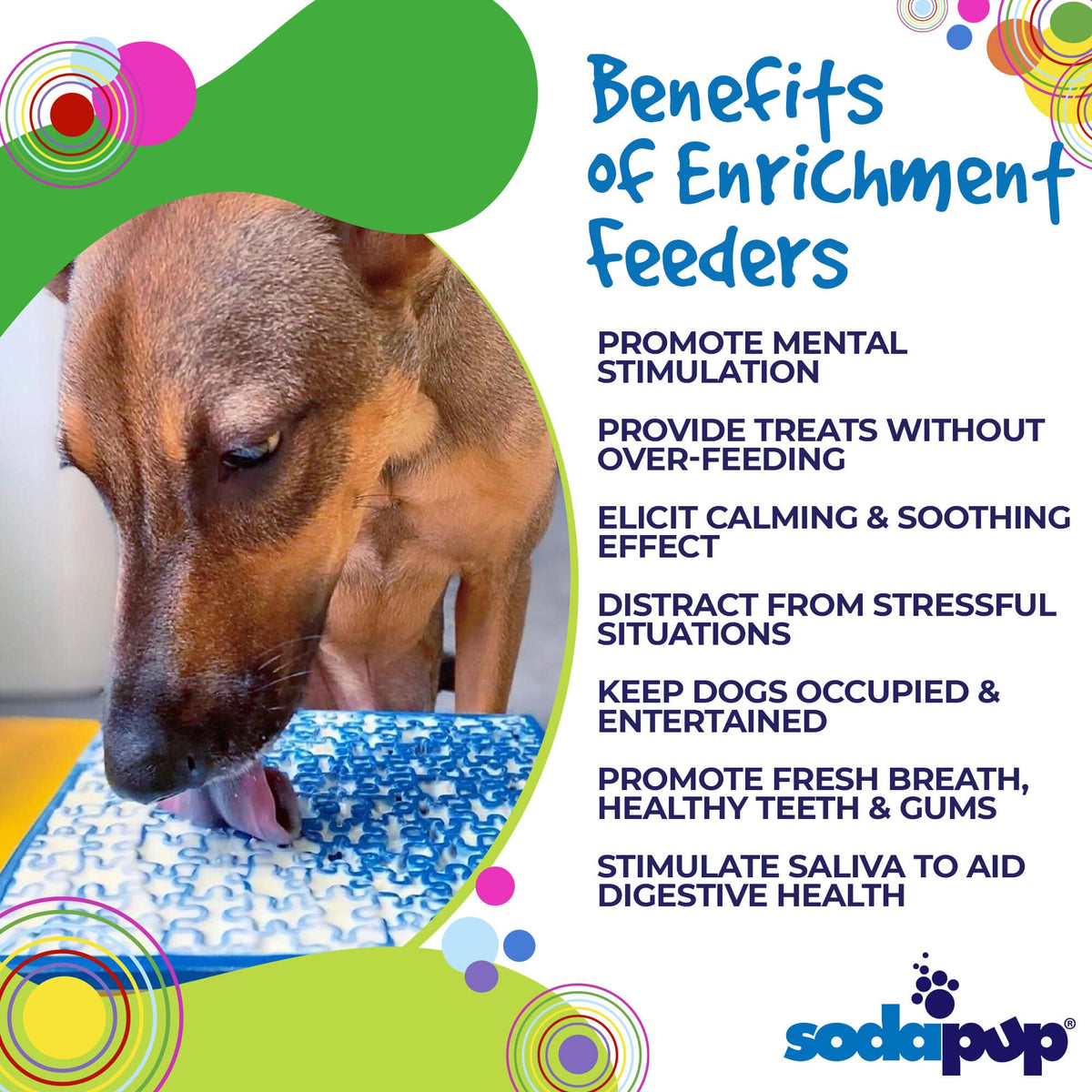 SodaPup Jigsaw Puzzle eMat Lick Mat