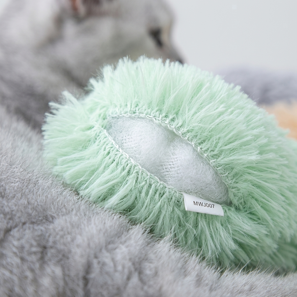 Midfox Catnip Plush Kicker Pillow