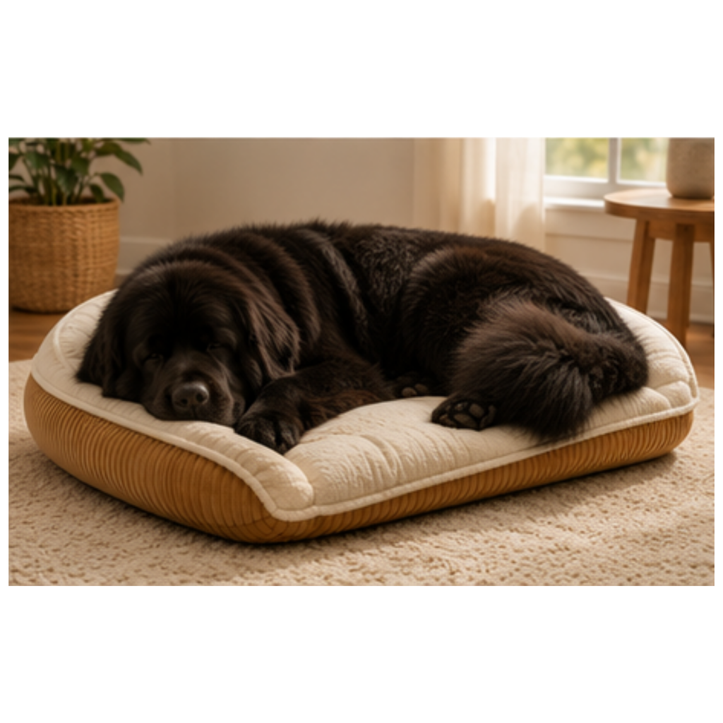 HuggleHounds Scout Bolster Dog Bed