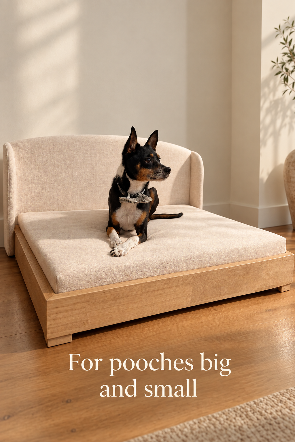 Mafé The Haven Hardwood Dog Bed