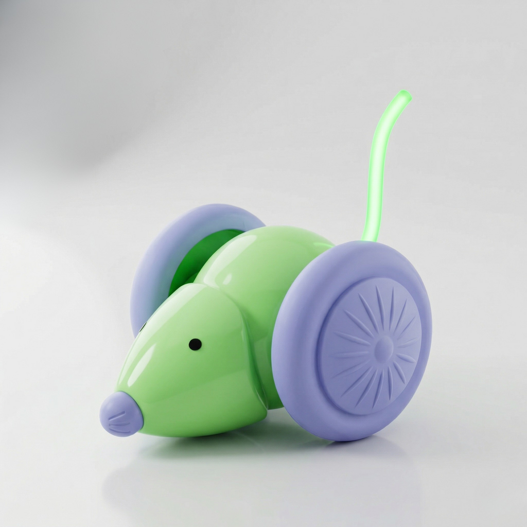 Midfox LED Tail Interactive Mouse Cat Toy