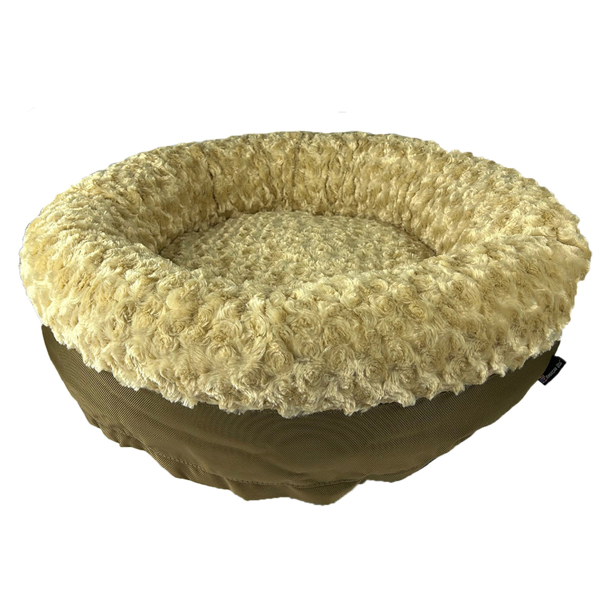American Dog Furvana Round Bolstered Dog Bed