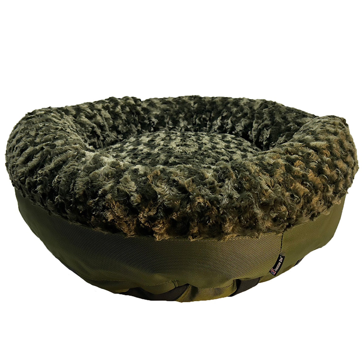 American Dog Furvana Round Bolstered Dog Bed