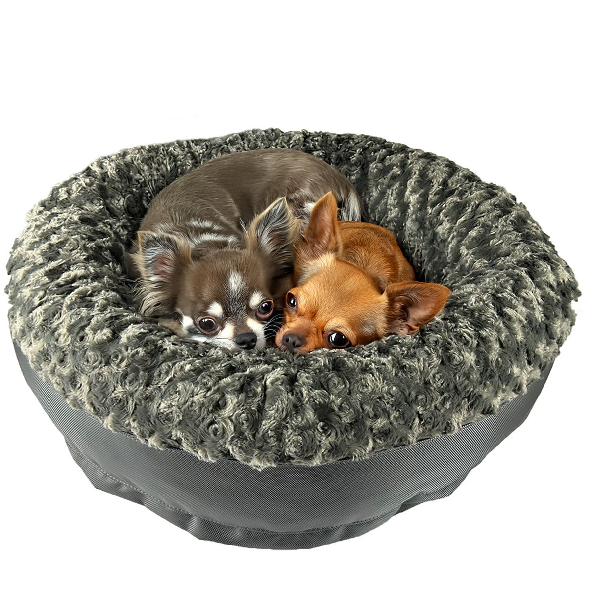 American Dog Furvana Round Bolstered Dog Bed