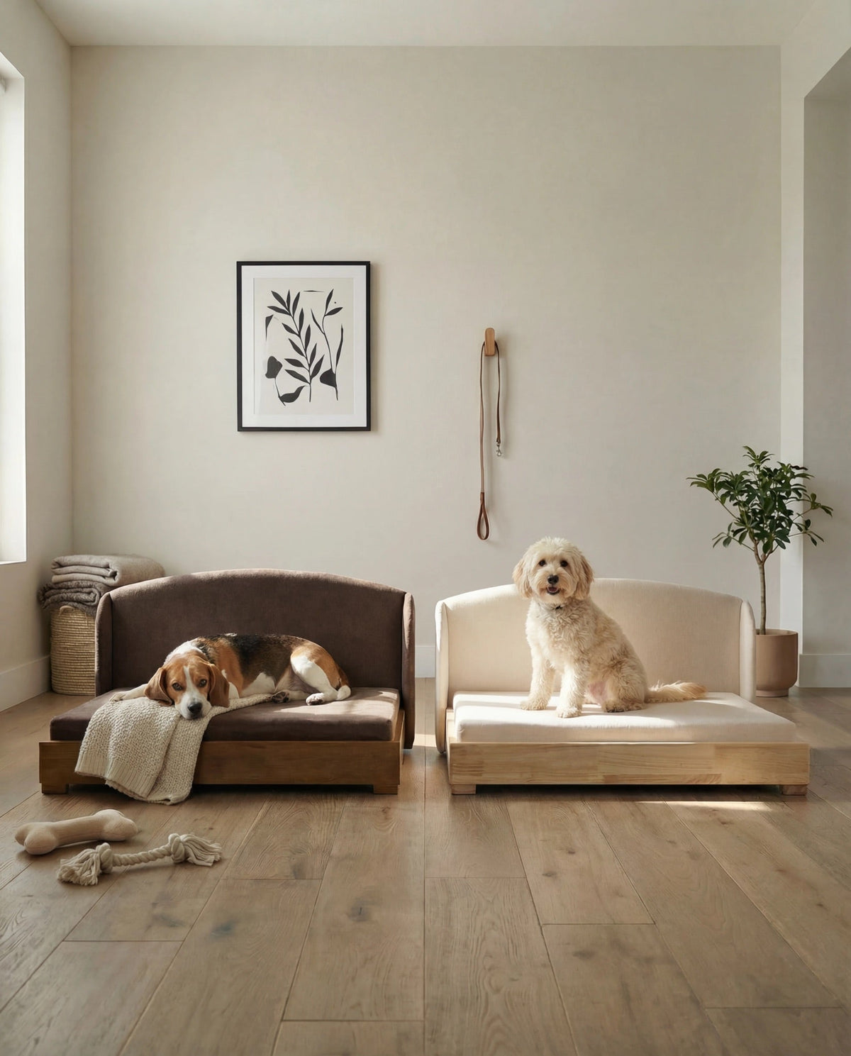 Mafé The Haven Hardwood Dog Bed