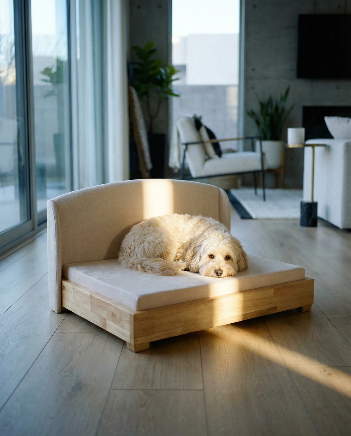 Mafé The Haven Hardwood Dog Bed