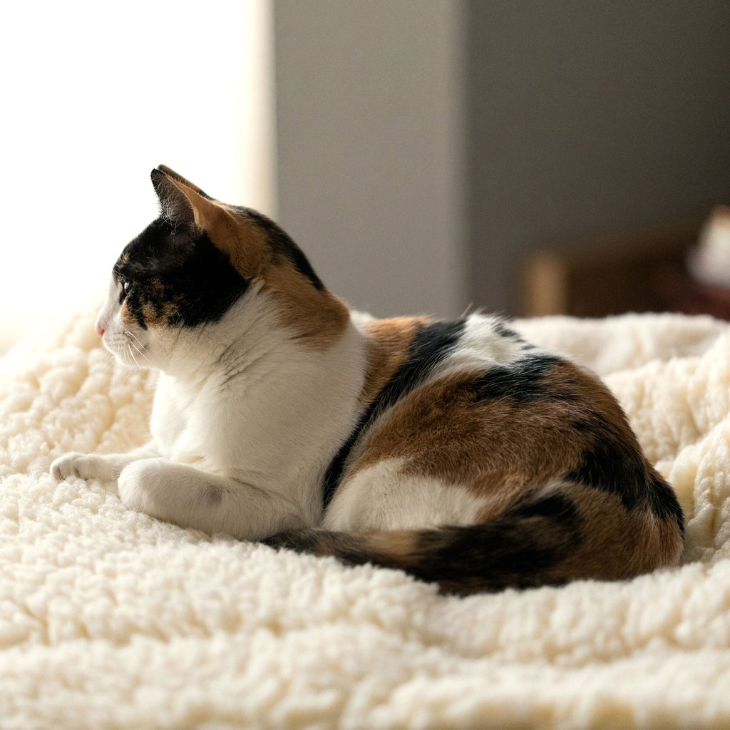 HuggleHounds HuggleFleece Mat Bed for Cats & Dogs