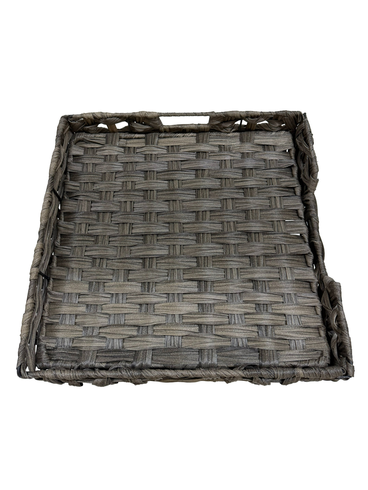 Huntley Woven Cat House with 2 Cushions, Gray