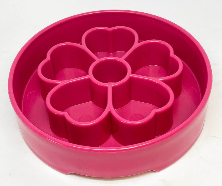 SodaPup Flower Slow Feeder Dog Bowl