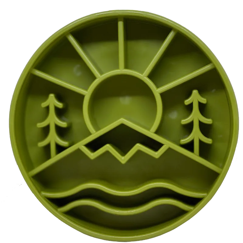 SodaPup Great Outdoors Slow Feeder Dog Bowl