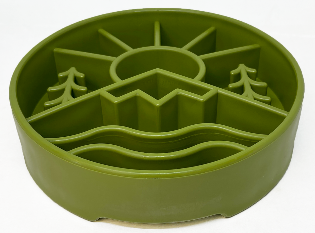 SodaPup Great Outdoors Slow Feeder Dog Bowl
