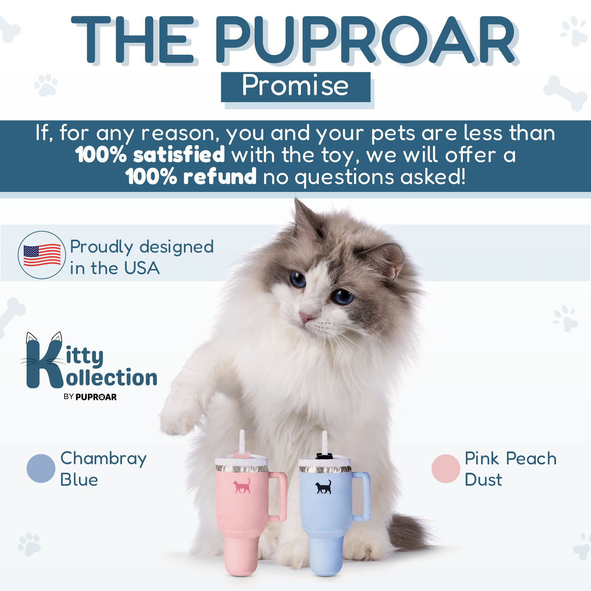 PUPROAR Kitty Cup Catnip Cat Toy