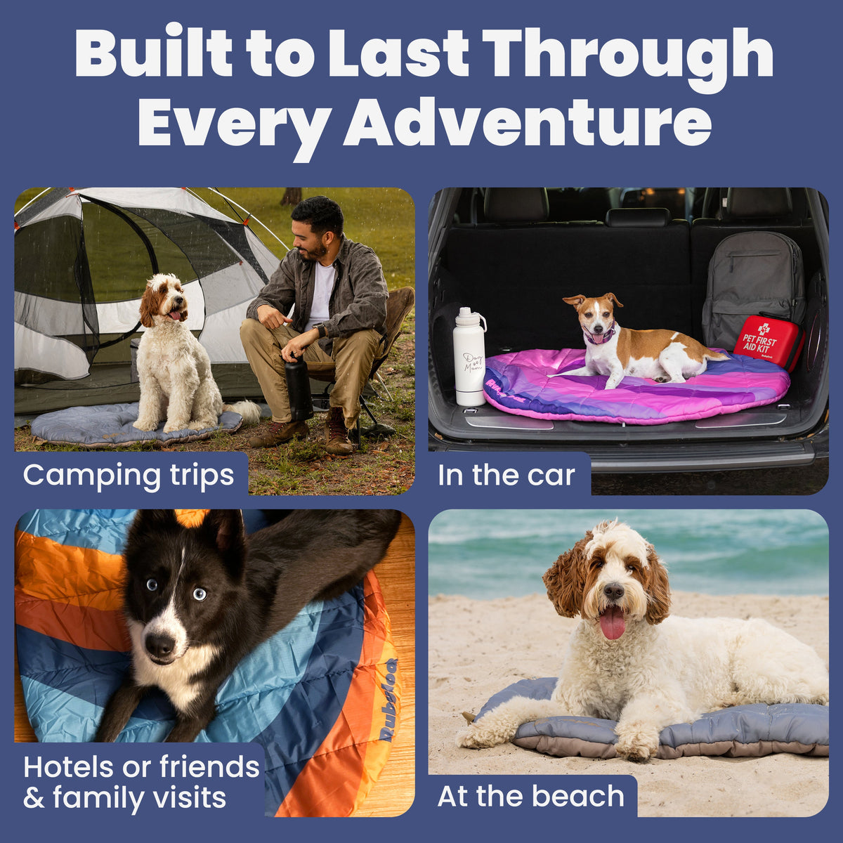 Rubyloo Packable Travel Dog Bed