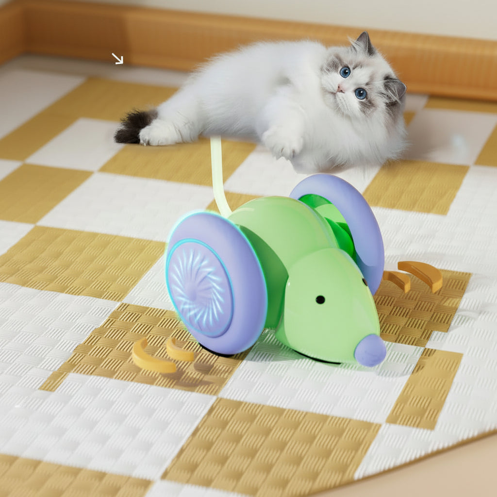 Midfox LED Tail Interactive Mouse Cat Toy