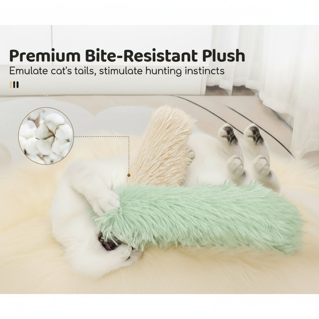 Midfox Catnip Plush Kicker Pillow