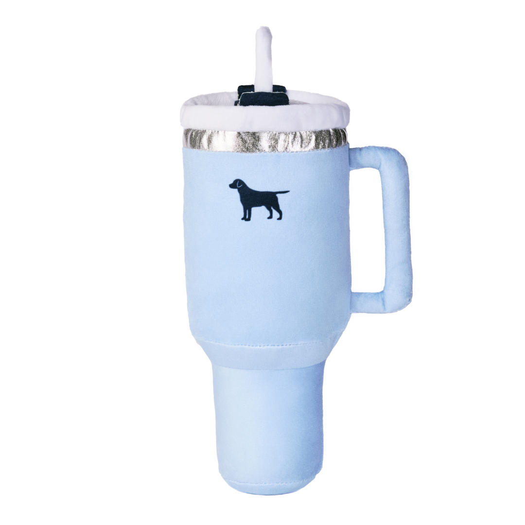 PUPROAR Pup Cup Squeaky Plush Dog Toy