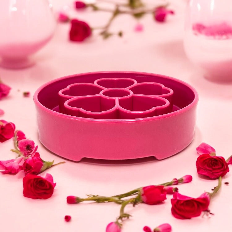 SodaPup Flower Slow Feeder Dog Bowl