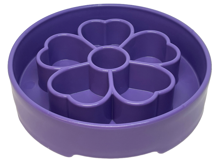 SodaPup Flower Slow Feeder Dog Bowl