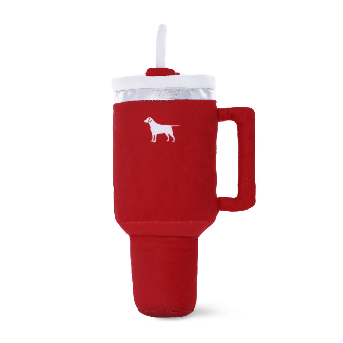 PUPROAR Pup Cup Squeaky Plush Dog Toy