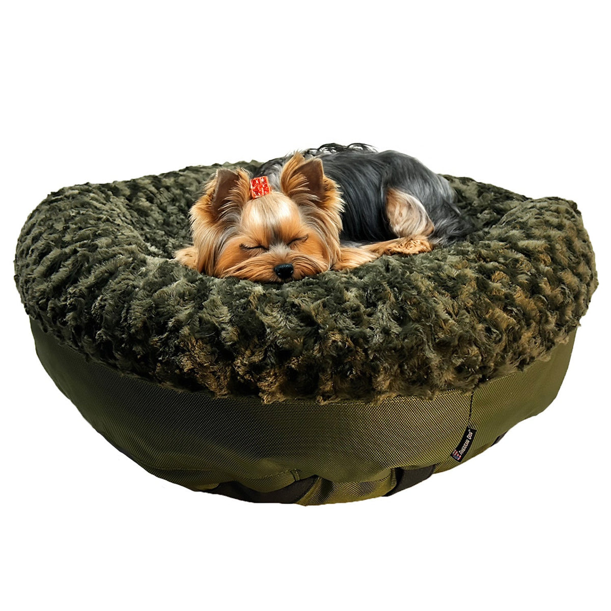 American Dog Furvana Round Bolstered Dog Bed