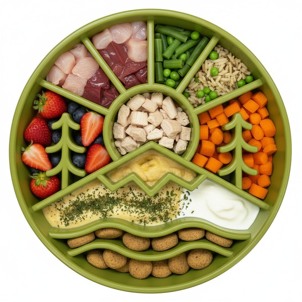 SodaPup Great Outdoors Slow Feeder Dog Bowl