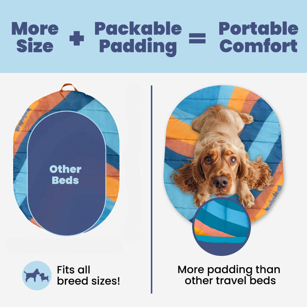 Rubyloo Packable Travel Dog Bed