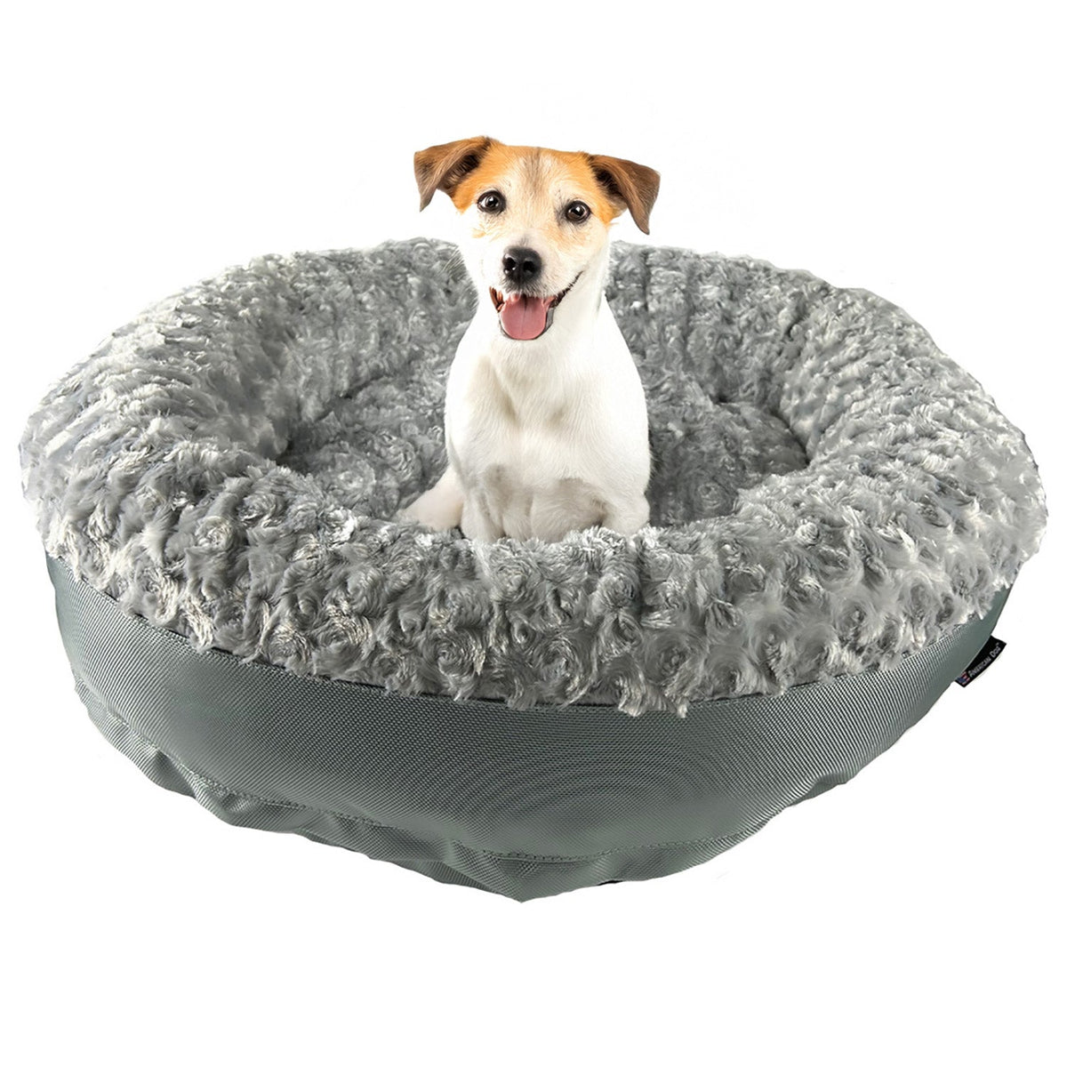 American Dog Furvana Round Bolstered Dog Bed