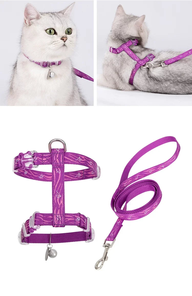TrueLove Cat Harness & Leash Set