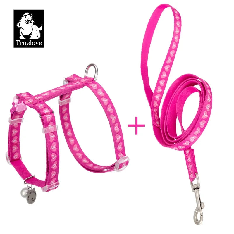 TrueLove Cat Harness & Leash Set