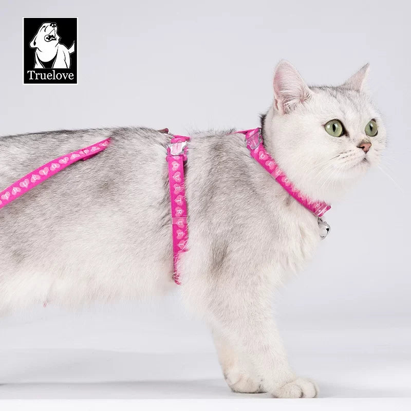 TrueLove Cat Harness & Leash Set